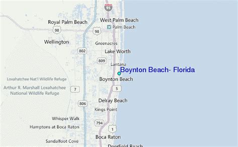 Map Of Florida Showing Boynton Beach - Oconto County Plat Map