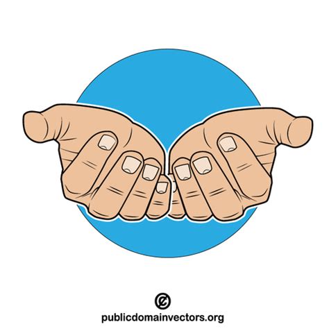 Giving hands | Public domain vectors