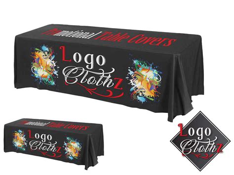 Custom Table Cloths with Logo | We Print Table Covers | Logoclothz