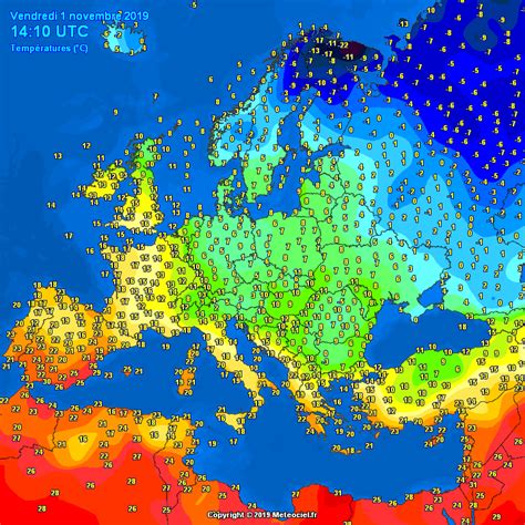 Weather in Europe today 01/11/2019 : November? Spain laughs with 30ºC ...