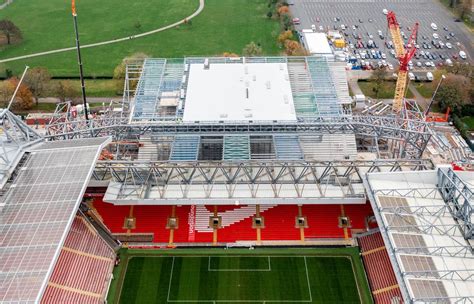 13 new photos of Liverpool's Anfield Road End expansion ahead of next ...