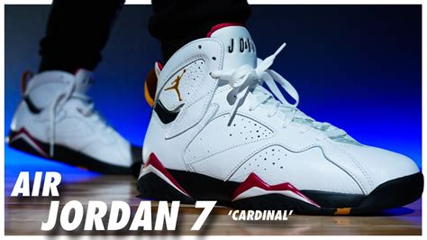 Air Jordan 7 Cardinal 2022 - YouTube