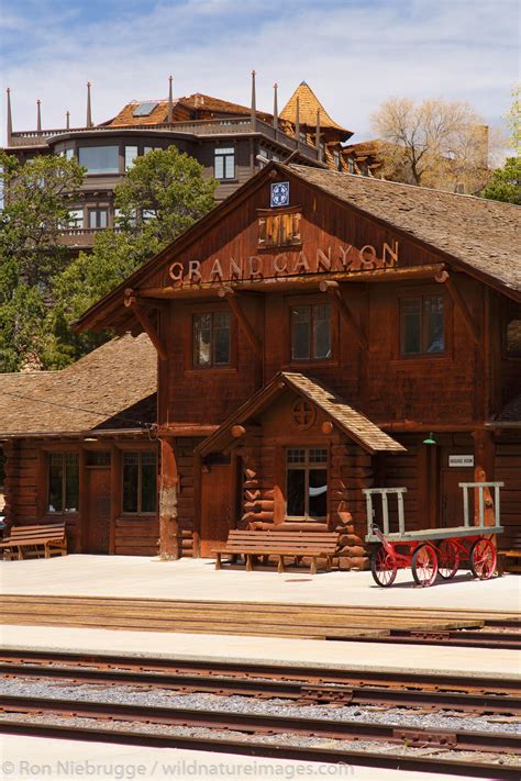 Grand Canyon Railroad Station | Photos by Ron Niebrugge