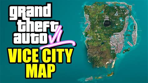 The ULTIMATE GTA 6 Vice City Map Based off the Leaks - YouTube