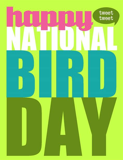 Happy National Bird Day Picture