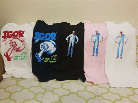 Tyler the Creator Igor Tour Merch T Shirt Golf Wang OFFICIAL MSG PICK ...