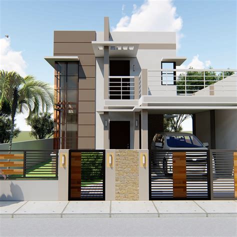 2-Storey Residential House Plan - CAD Files, DWG files, Plans and Details