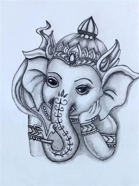 How To Draw Lord Ganesha In Easy Way at How To Draw