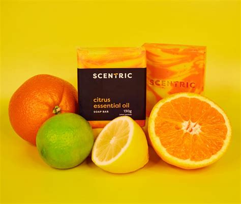 Citrus Essential Oil Soap Bars - Scentric