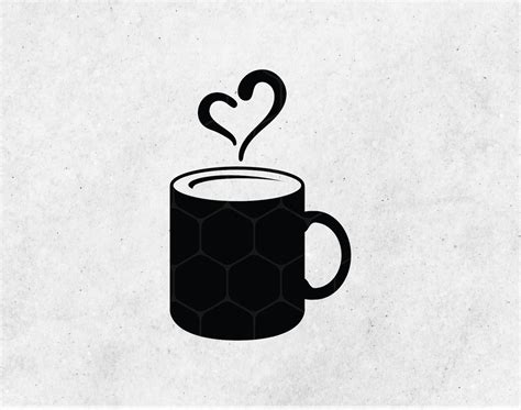 Mug Svg Mug With Heart Steam Svg Coffee Svg Coffee Svg - Etsy UK