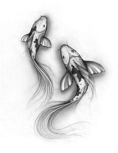 Pencil Drawings Of Koi Fish | View topic - Couples that just arent ...