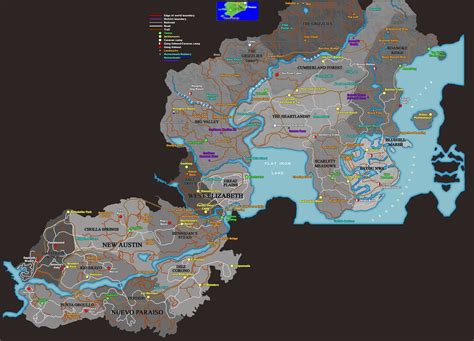 Clearer Red Dead Redemption 2 Map Created From Leaked Version - Geeky ...