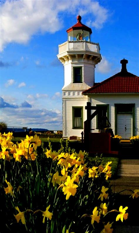 Photo in Washington State. | Lighthouse, Beautiful lighthouse, Whidbey ...