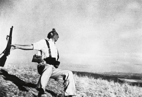 Robert Capa | Death of a Loyalist Soldier (1936) | MutualArt