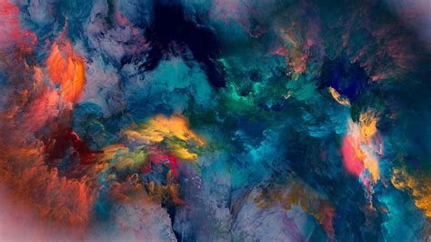 Artistic Colorful Acrylic Texture Fantasy 4K HD Abstract Wallpapers ...