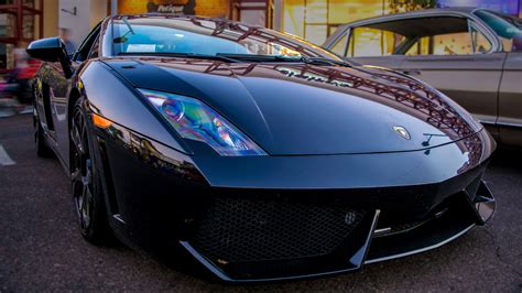 Black Lamborghini Car Hd Wallpaper - Wallpaper Lamborghini HD