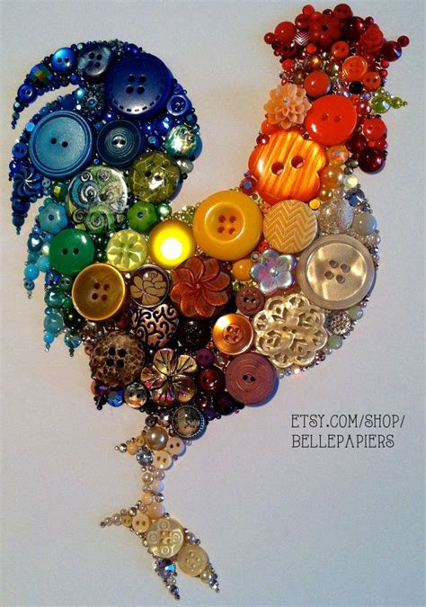 simple button art ideas - Murray Crouse