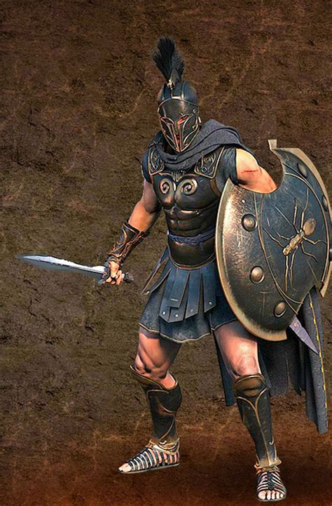 Myrmidon-Achilles's warriors that make Spartans look like kids with ...