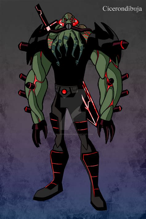 Vilgax redesign ben 10 by cicerondibuja on DeviantArt