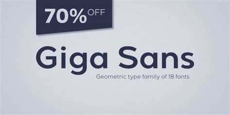 Giga Sans Font DOWNLOAD #font #fonts #typography #typeface #webDesign ...