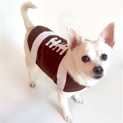 Dog Football Costume Dog Football Outfit Dog Jacket Football | Etsy