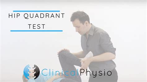 Hip Quadrant Test | Clinical Physio