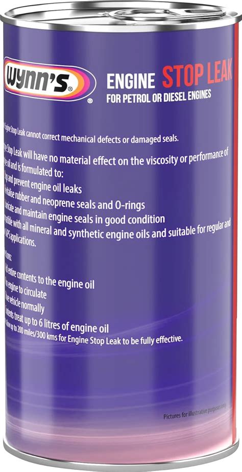 Wynn's Engine Oil Stop Leak Sealer Treatment Additive For All Types ...