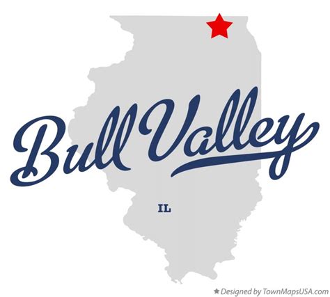 Map of Bull Valley, IL, Illinois