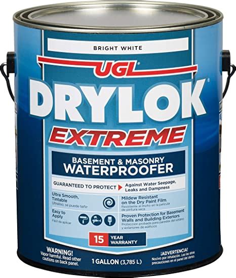 Drylok Drylok-28613 28613 Extreme Latex Masonry Waterproofer Interior ...