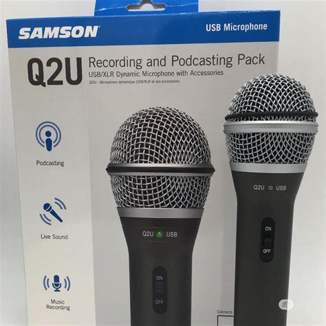 Samson Q2U USB Dynamic Microphone in Ikeja - Audio & Music Equipment ...