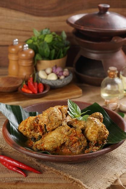 Premium Photo | Ayam Woku A Chicken Dish from Manado Indonesia