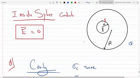 Finding surface charge density and electric field in a spherical ...