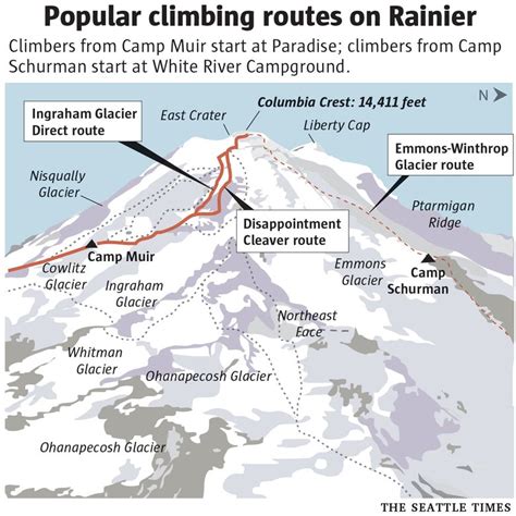 Time to climb Mount Rainier? Here are tips if it’s your year to summit ...