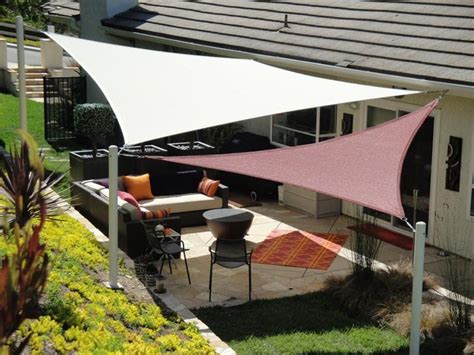 Photo - Shade Sails | Backyard shade, Patio shade, Backyard canopy