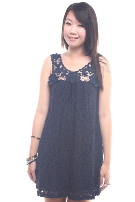 Crochet Lace Dress - The Label Junkie