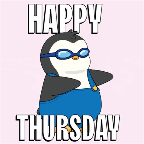 Penguin Thursday GIF - Penguin Thursday Pudgy - Discover & Share GIFs