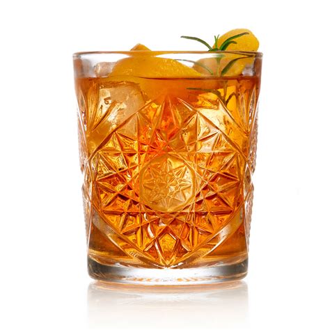 Libbey Classic Cocktail Hobstar Double Old Fashioned Glasses, 12-ounce ...