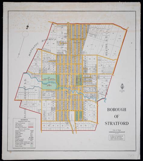 Borough of Stratford [map] - Puke Ariki