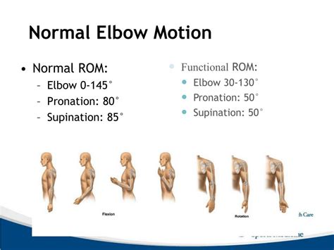 Elbow Range Of Motion Chart