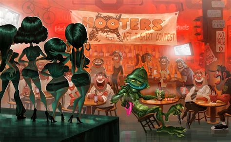 RICHARD DASKAS: Photo | Monsters vs aliens, Alien concept art, Anime ...