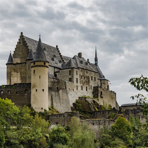 Vianden Castle | Castle, Watch tower, Gothic architecture