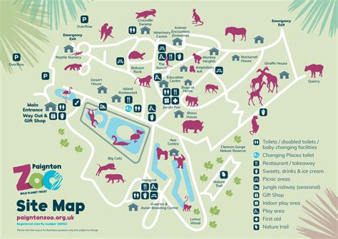 Zoo Map Zoo Map Theme Park Map Illustrated Map | Images and Photos finder