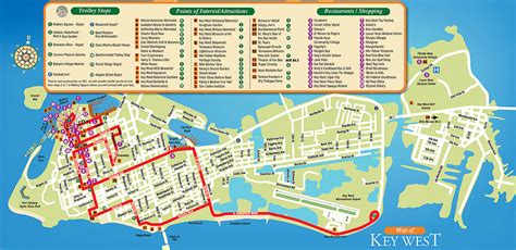 Map Of Key West Florida Attractions - Printable Maps