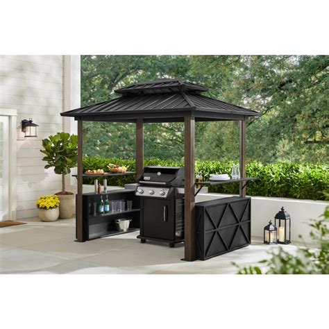 Sojag BBQ Ventura Hardtop 5' X 8' Grill Gazebo | ubicaciondepersonas ...