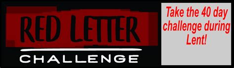 Red Letter Challenge : Redeemer Lutheran Church and Christian School