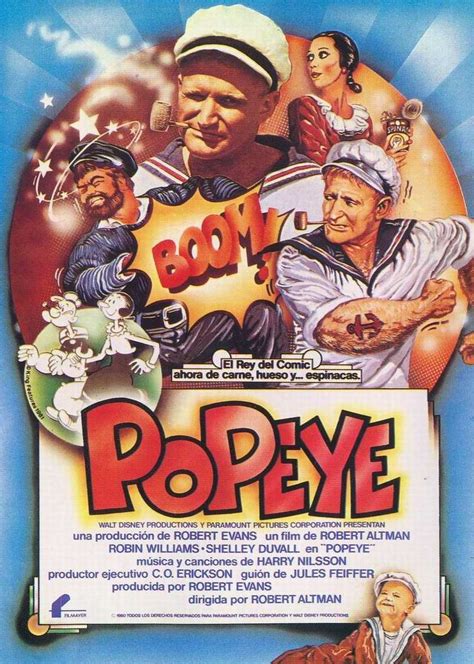 'Popeye' #film #poster Robin Williams (1951-2014) #comedian #actor # ...