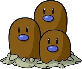 Shiny Dugtrio Global Link Art by TrainerParshen on DeviantArt