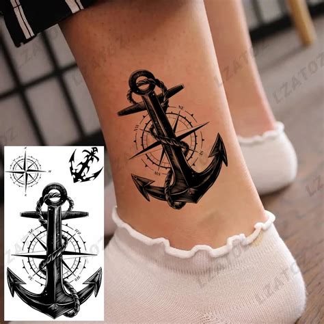 Share 74+ girly anchor tattoos best - in.cdgdbentre