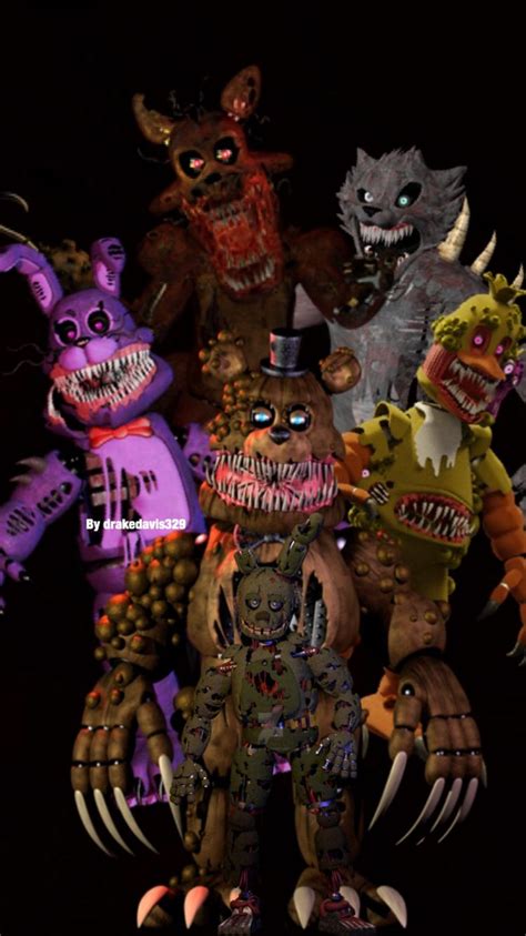 FNAF the Twisted ones by drakedavis329 You look at all twisted ...