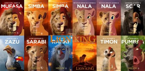 Lion King Characters Names List